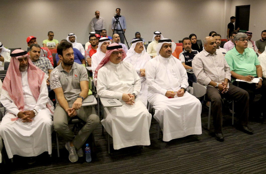 Audience members of the two symposiums organised by the Bahrain Olympic Academy of the Bahrain Olympic Committee ©BOC