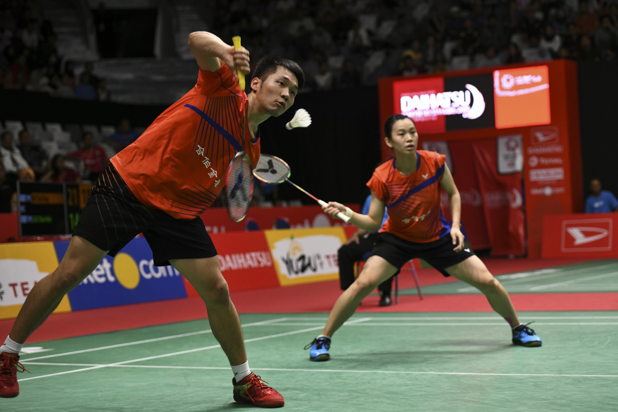 Three mixed doubles seeds out in round one at BWF Hong Kong Open