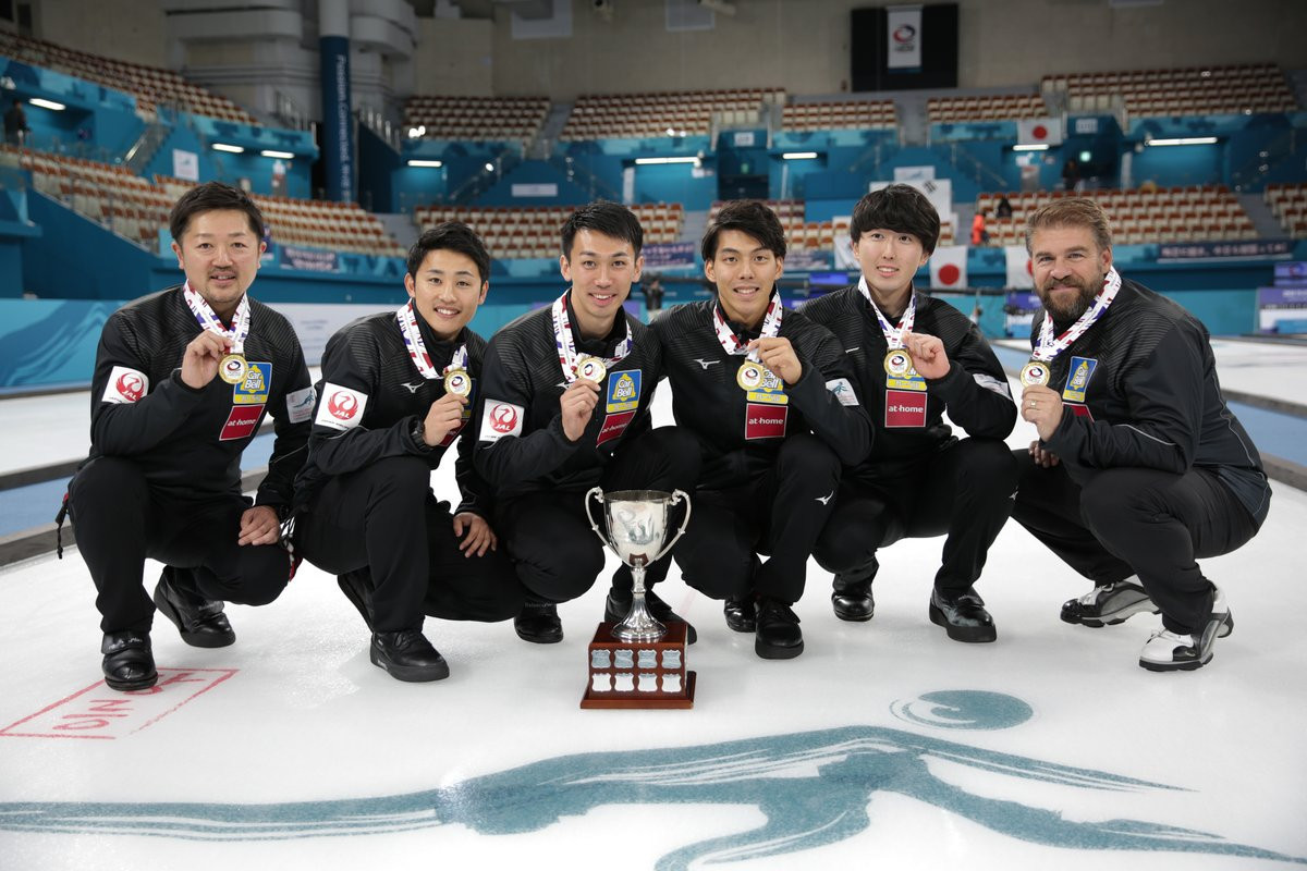 After Japan won the Asia-Pacific Curling Championships they have qualified for next year's men's World Championships ©World Curling