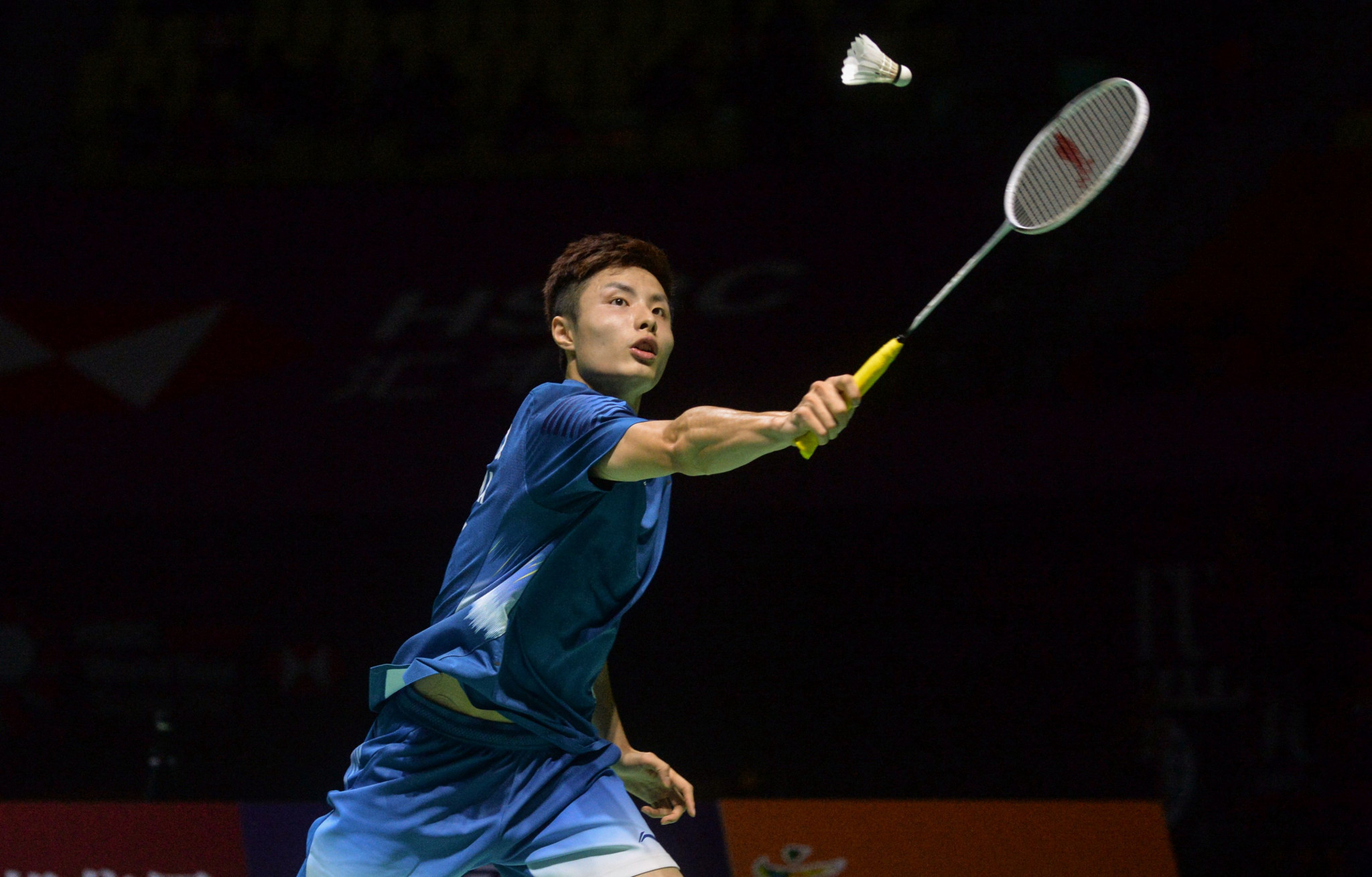 China's second seed Shi Yuqi was forced to concede his first round match at the BWF Hong Kong Open to local favourite Lee Cheuk Yiu because of injury ©Getty Images