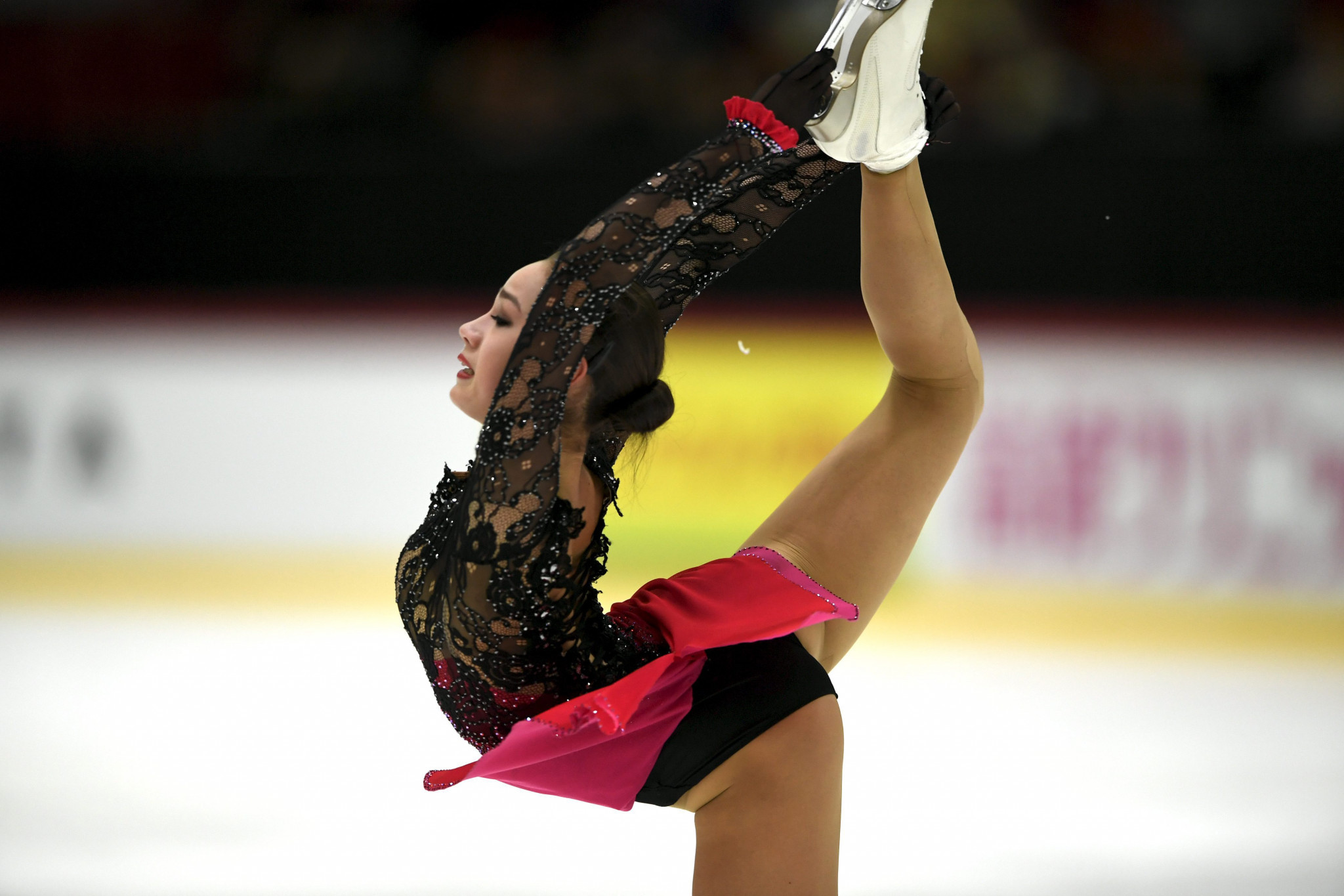 Russia's Alina Zagitova competes at her home Grand Prix after winning the Olympic gold medal at Pyeongchang 2018 ©Getty Images