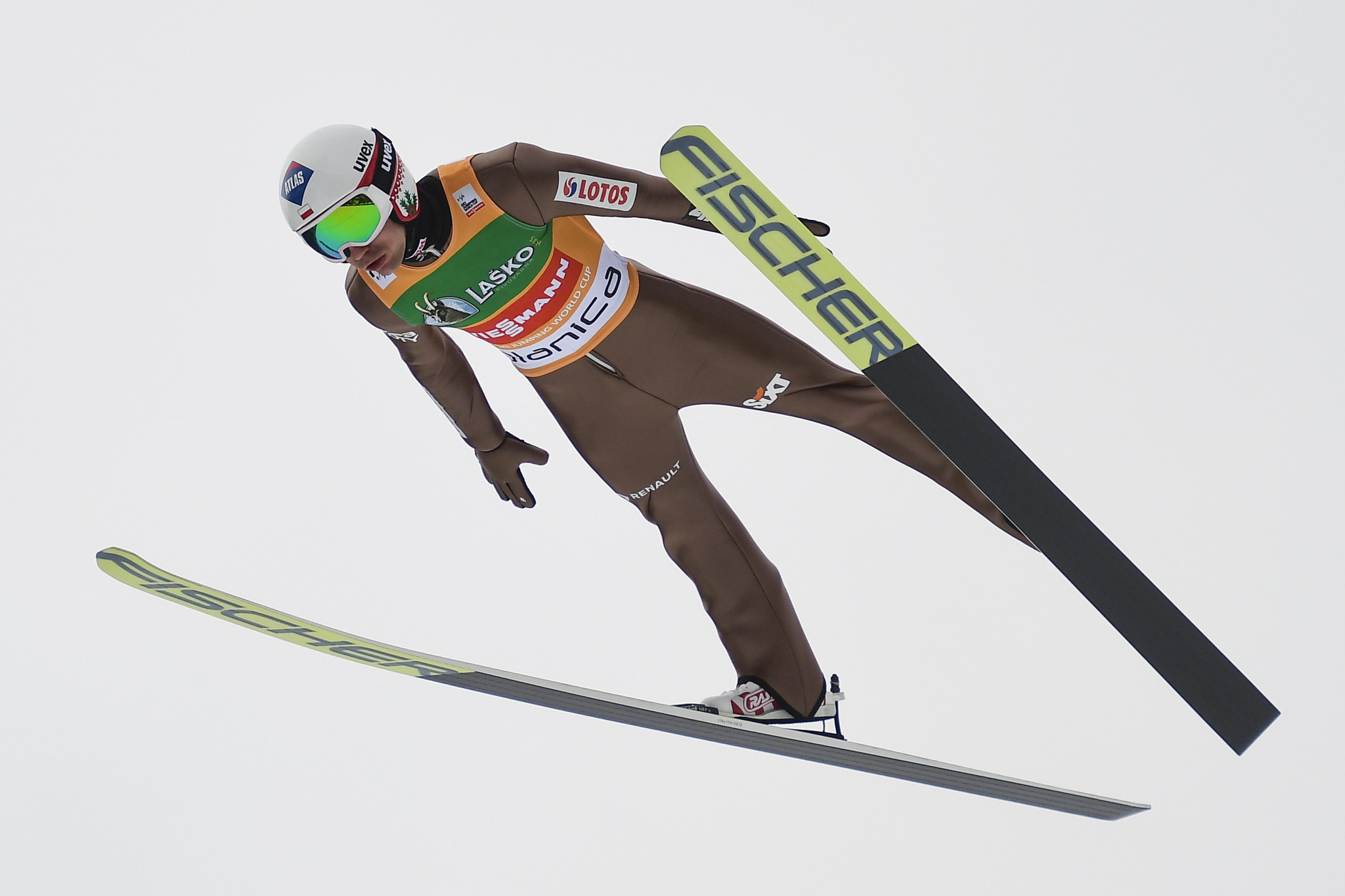 Poland's Olympic champion Kamil Stoch wlll start his pursuit of a third FIS World Cup Ski Jump title at the home venue of Wisla this weekend ©Getty Images  