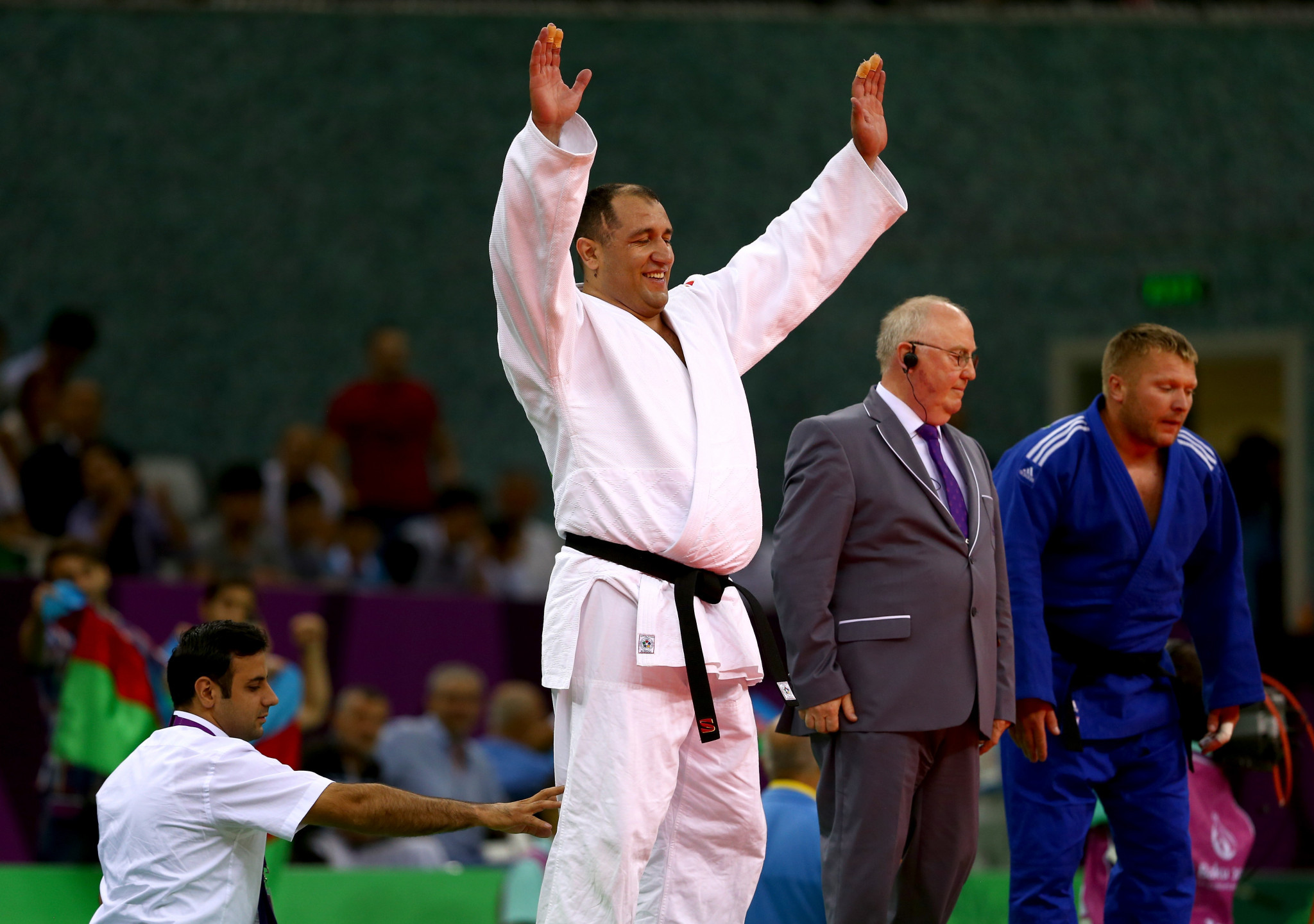 Azerbaijan’s Ilham Zakiyev is a member of the International Judo Federation's Hall of Fame and looks to qualify for his fifth Paralympic Games at the IBSA Paralympic qualification on offer at IBSA Judo World Championships in Portugal ©Getty Images