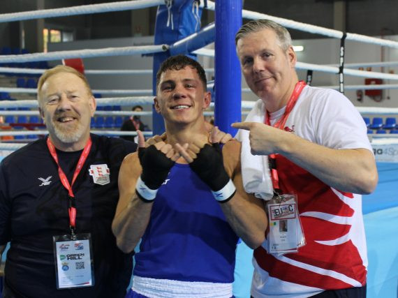England enjoyed another profitable session on day seven of the EUBC European Union Boxing Championships in Vallodolid as its boxers guaranteed themselves of three more medals, as did those of Georgia ©EUBC
