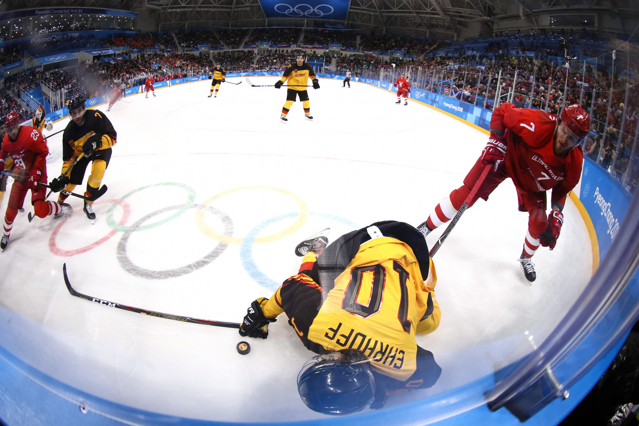 Pyeongchang 2018 was the first Olympic ice hockey tournament for nearly 25 years to take place without the top NHL players ©Getty Images