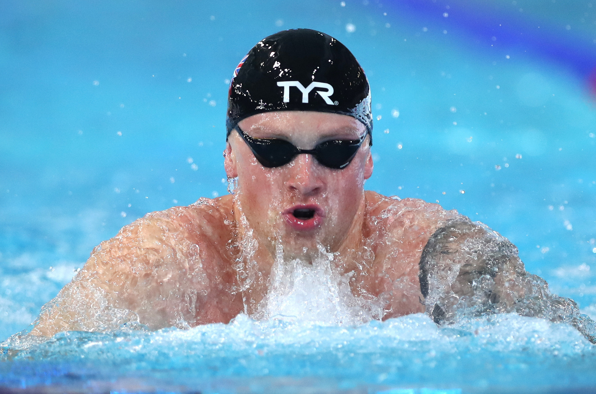 Adam Peaty has criticised the cancellation of the event in Turin ©Getty Images