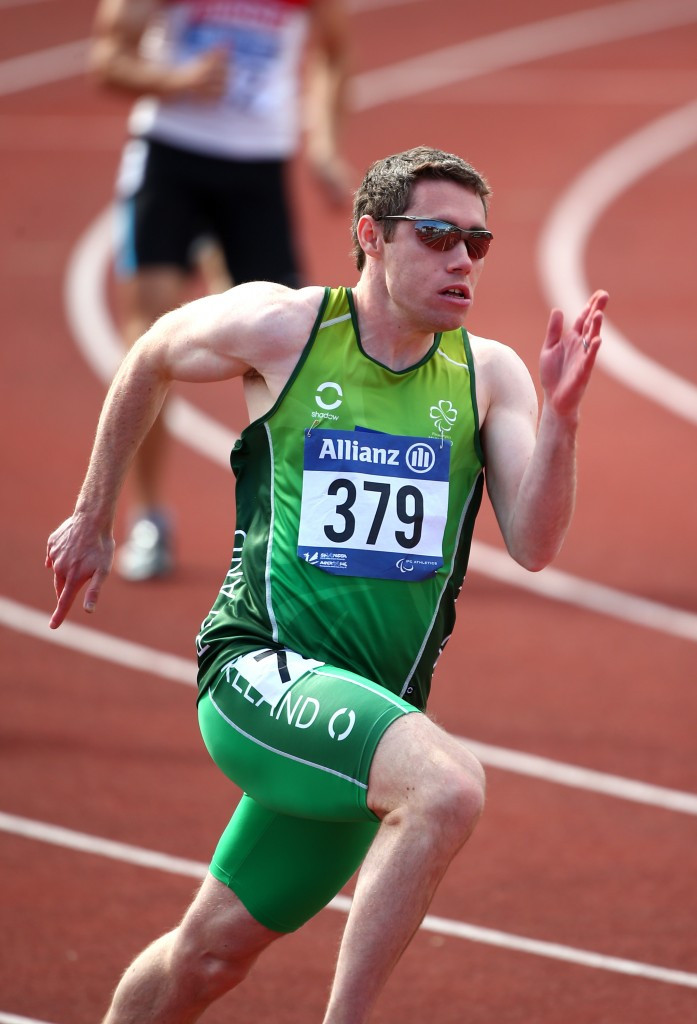 Jason Smyth will only compete over 100m in Doha ©Getty Images