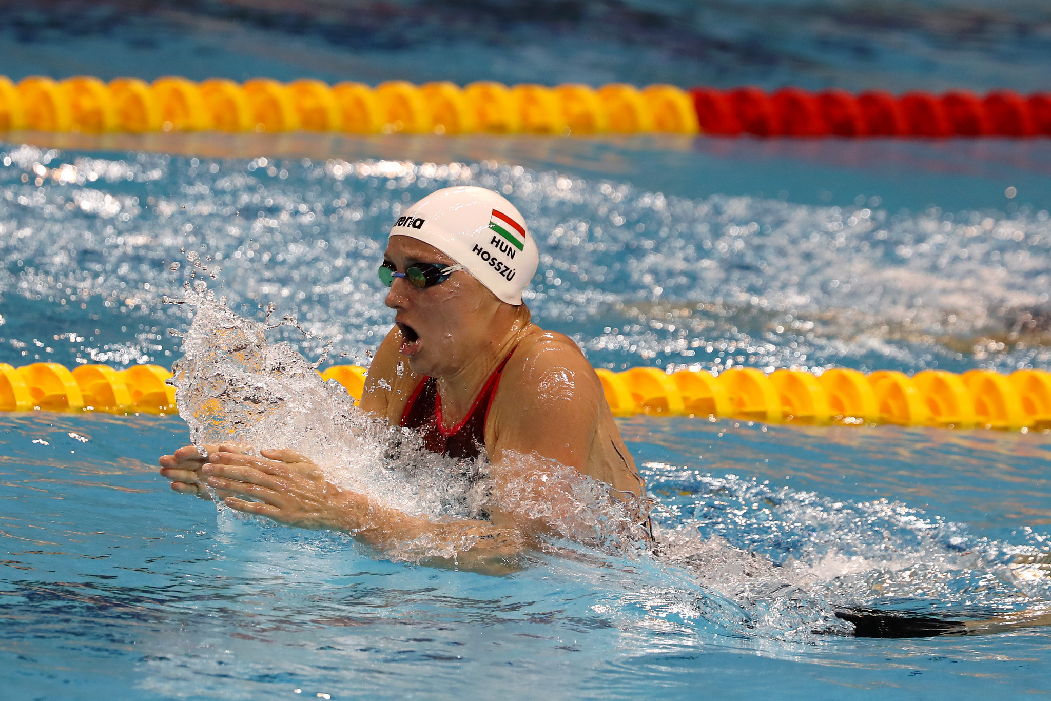 Katinka Hosszu picked up another win in the 400m individual medley ©Getty Images