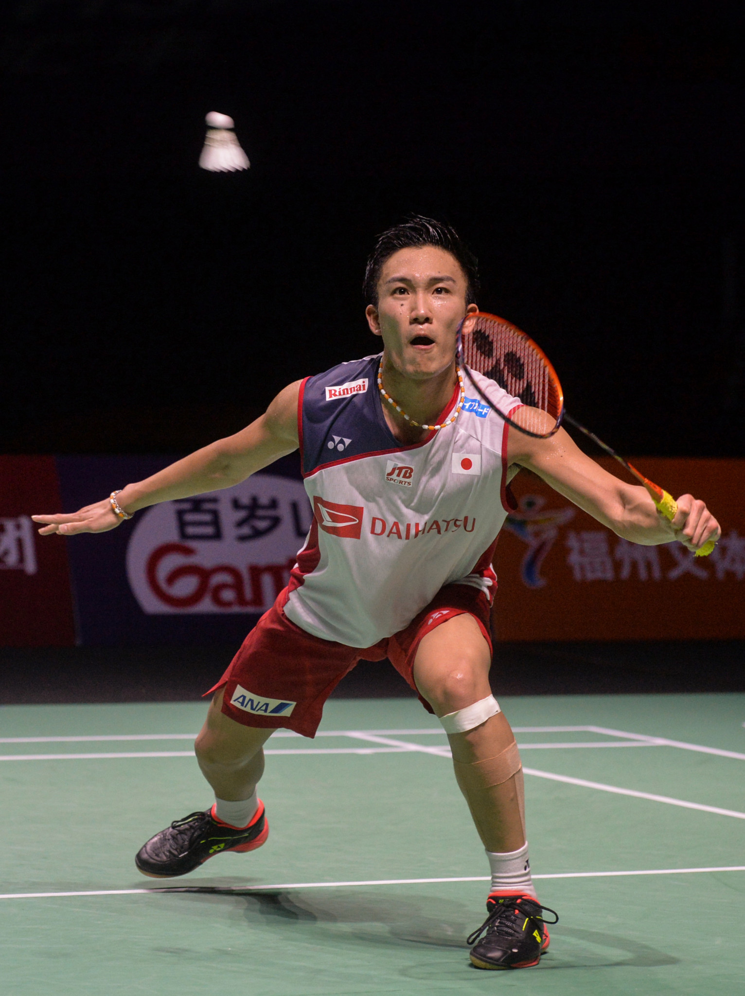 Kento Momota continued his fine run of form to reach the last four ©Getty Images