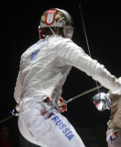 Russian favourite Dmitriy Danilenko was knocked out as the International Fencing Federation's Men's Sabre World Cup began in Algiers ©Getty Images
