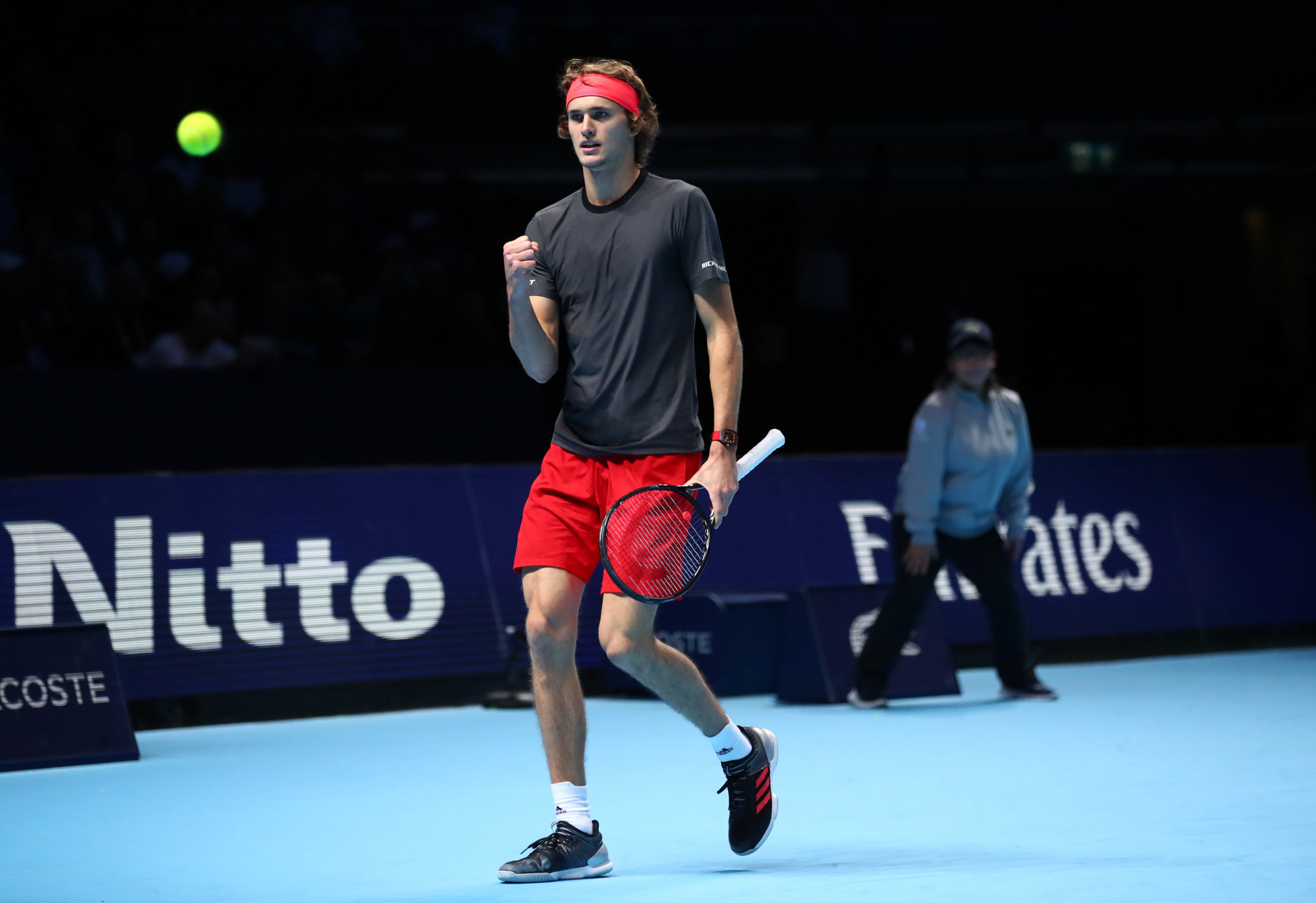 Zverev earns last four place at ATP Finals for first time