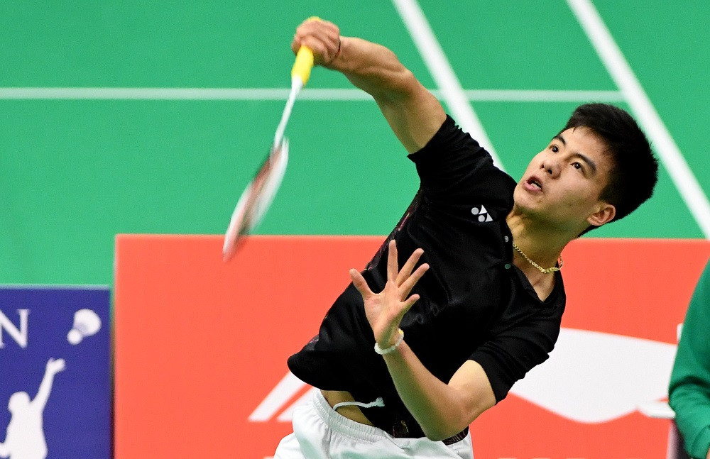 China's Li Shifeng advanced to the men's semis with a win over Ireland’s Nhat Nguyen ©BWF