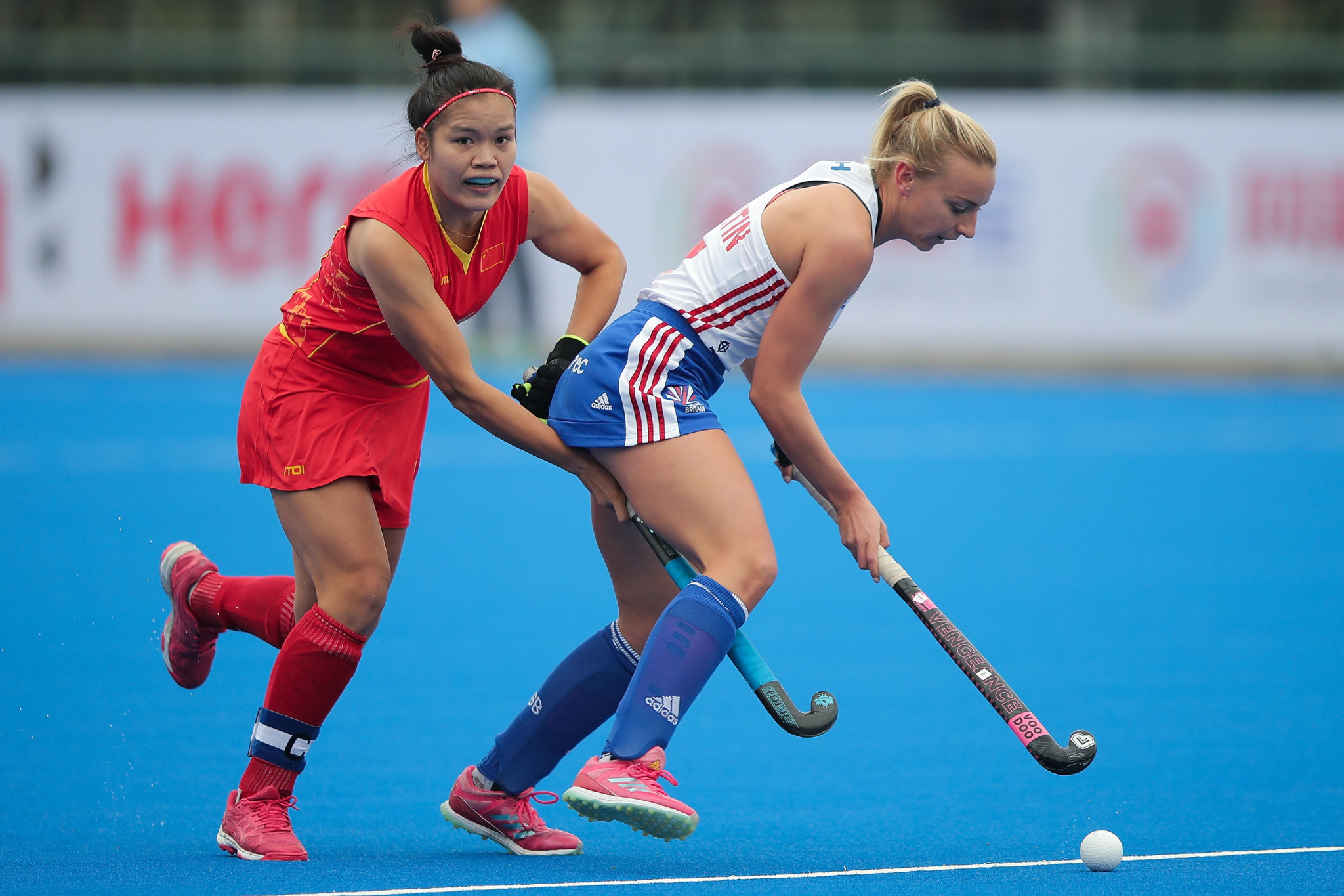 Hosts China and Great Britain drew 2-2 in the opening game of the FIH Women's Hockey Champions Trophy ©Getty Images  