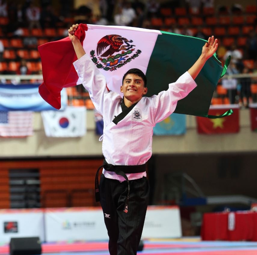 Mexico were one of the few other countries to pick up a medal today ©World Taekwondo