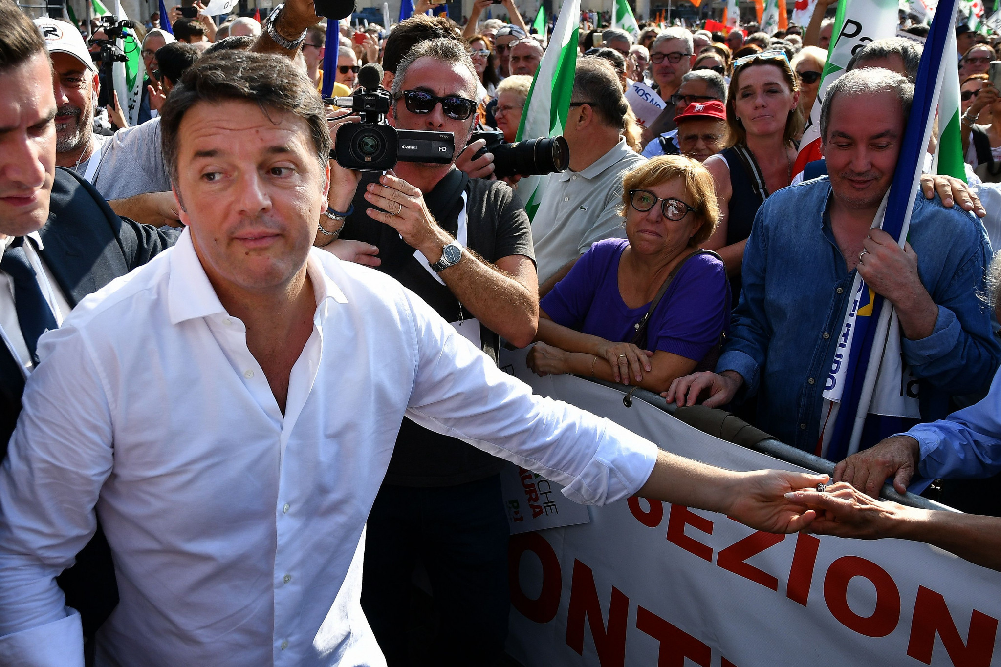 Italy's Prime Minister Matteo Renzi claimed bidding for the Olympic Games was an 