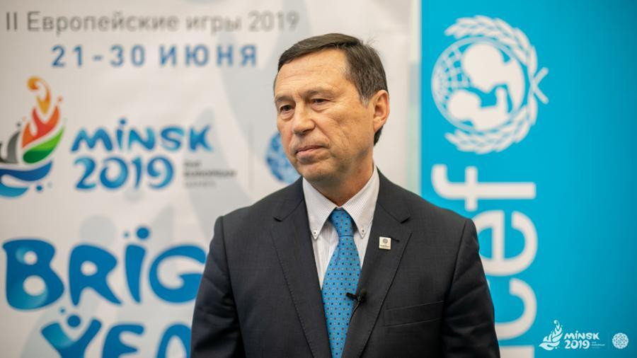 Minsk 2019 chief executive George Katulin said they cannot overemphasise the importance of language support ©Minsk 2019