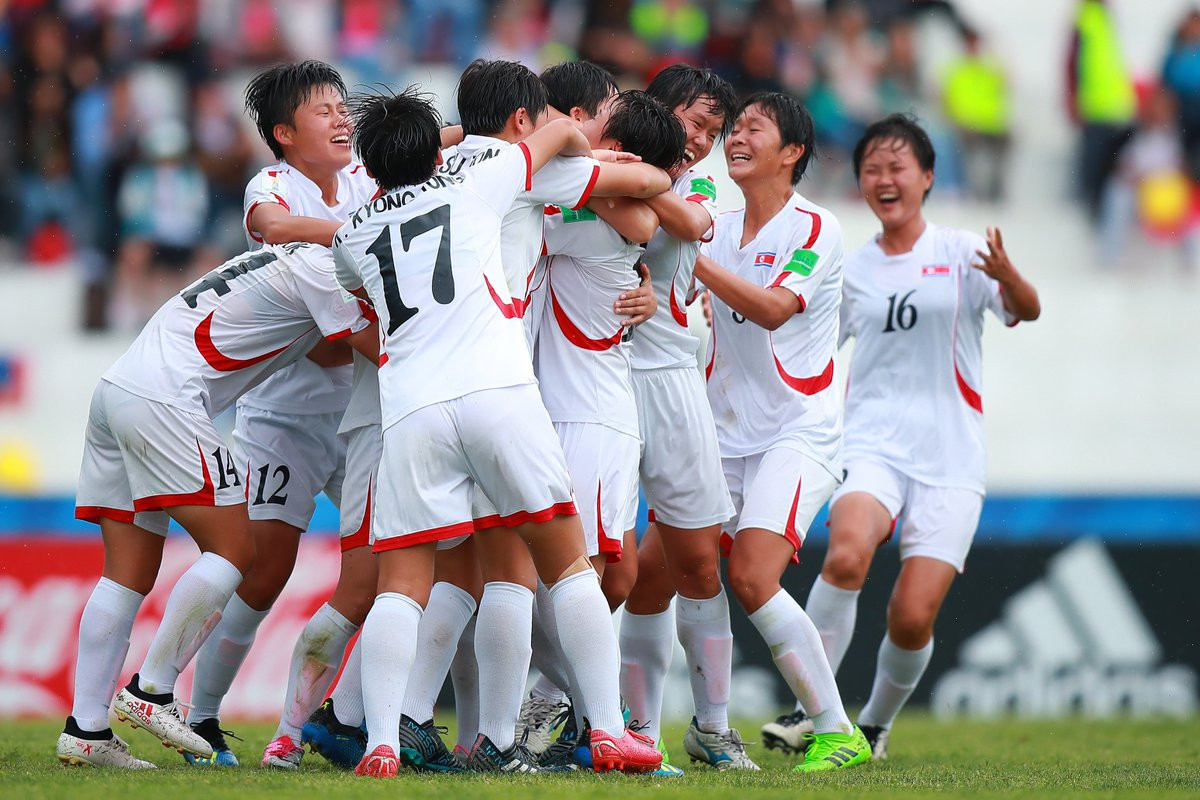 North Korea beat the United States in Uruguay ©FIFAWWC