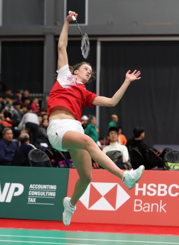  Line Christophersen will become Denmark's first world junior women's singles champion if she wins tomorrow's final ©BWF