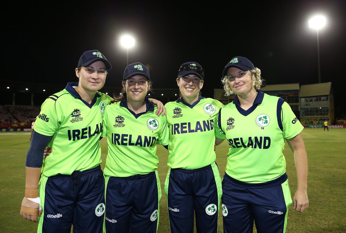 Four Irish cricketers retired following their defeat to New Zealand at the ICC Women's T20 tournament in the West Indies ©ICC 