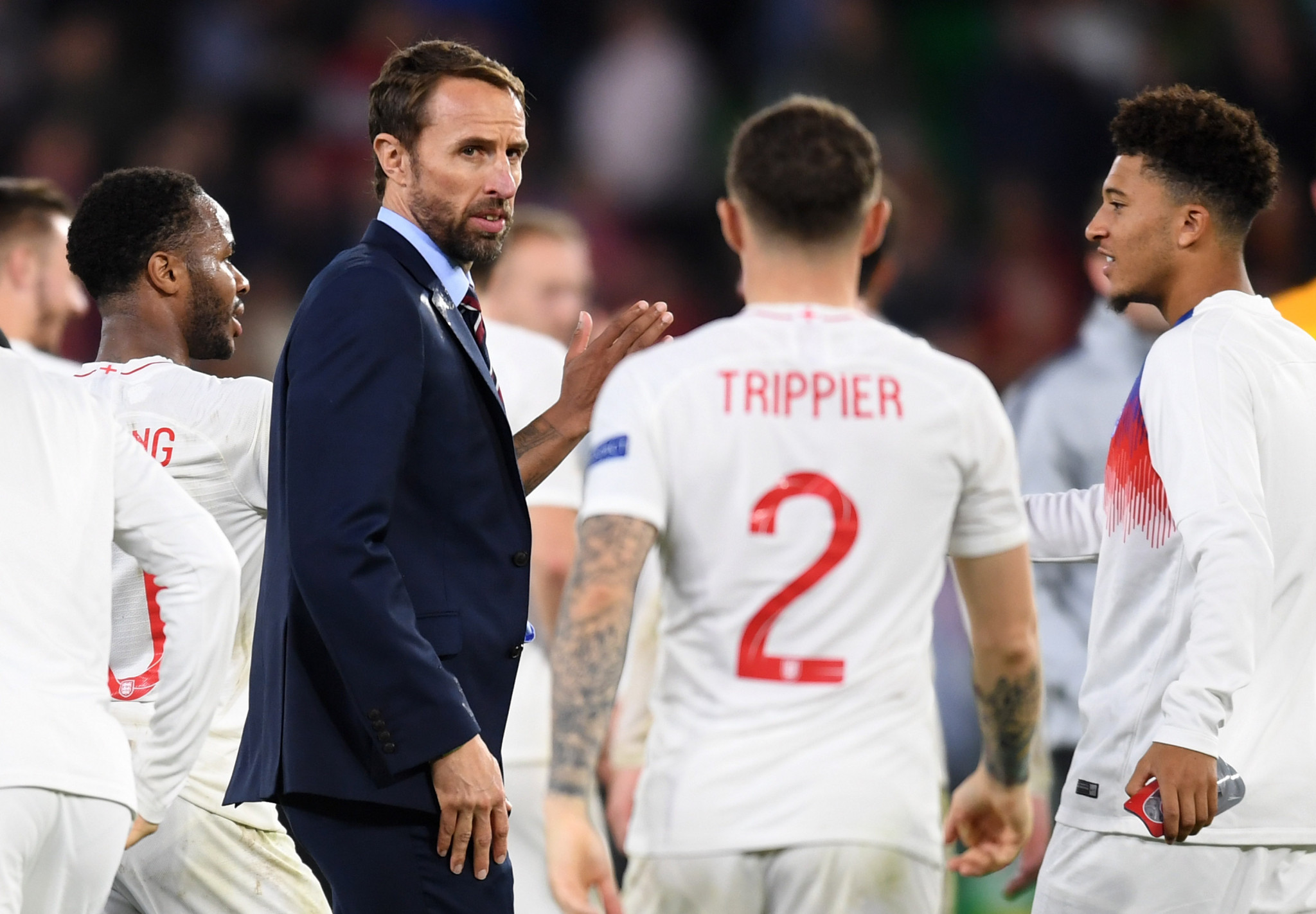 Gareth Southgate's England play Croatia in Group A4 this afternoon knowing the winner will advance into the semi-finals ©Getty Images