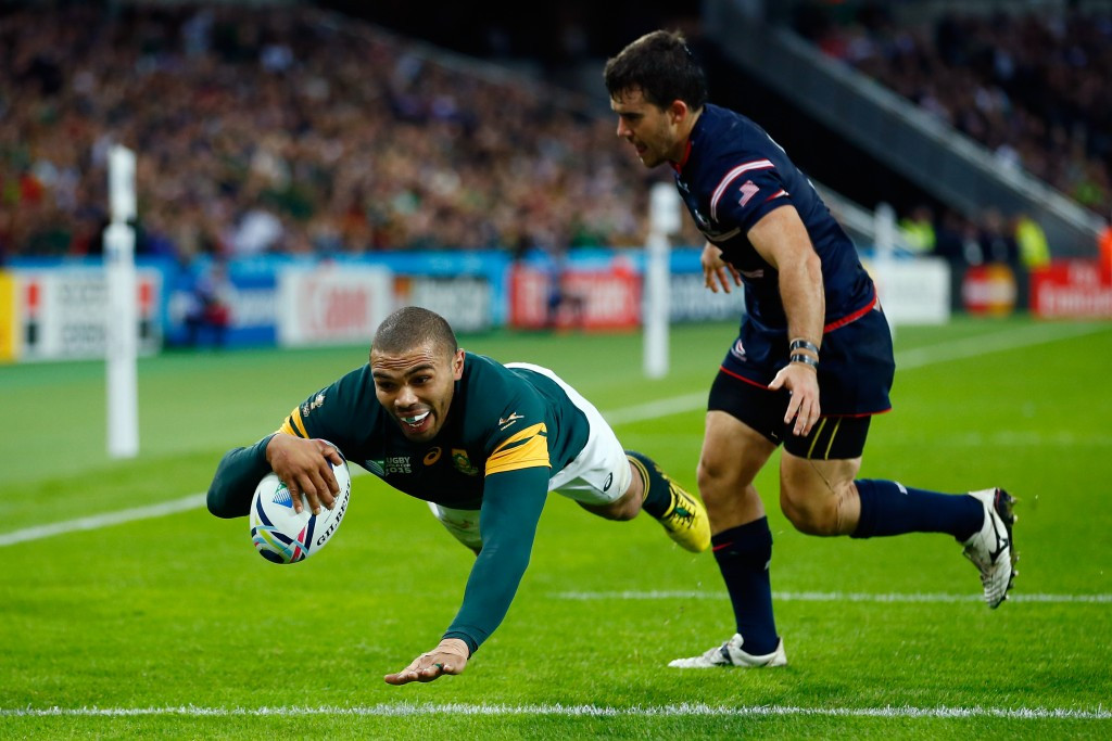 South Africa demolish the United States to progress to Rugby World Cup quarter-finals