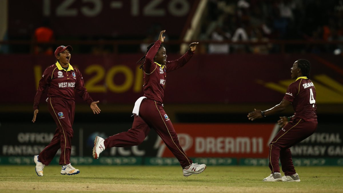 West Indies defeat England to top group at ICC Women's World T20