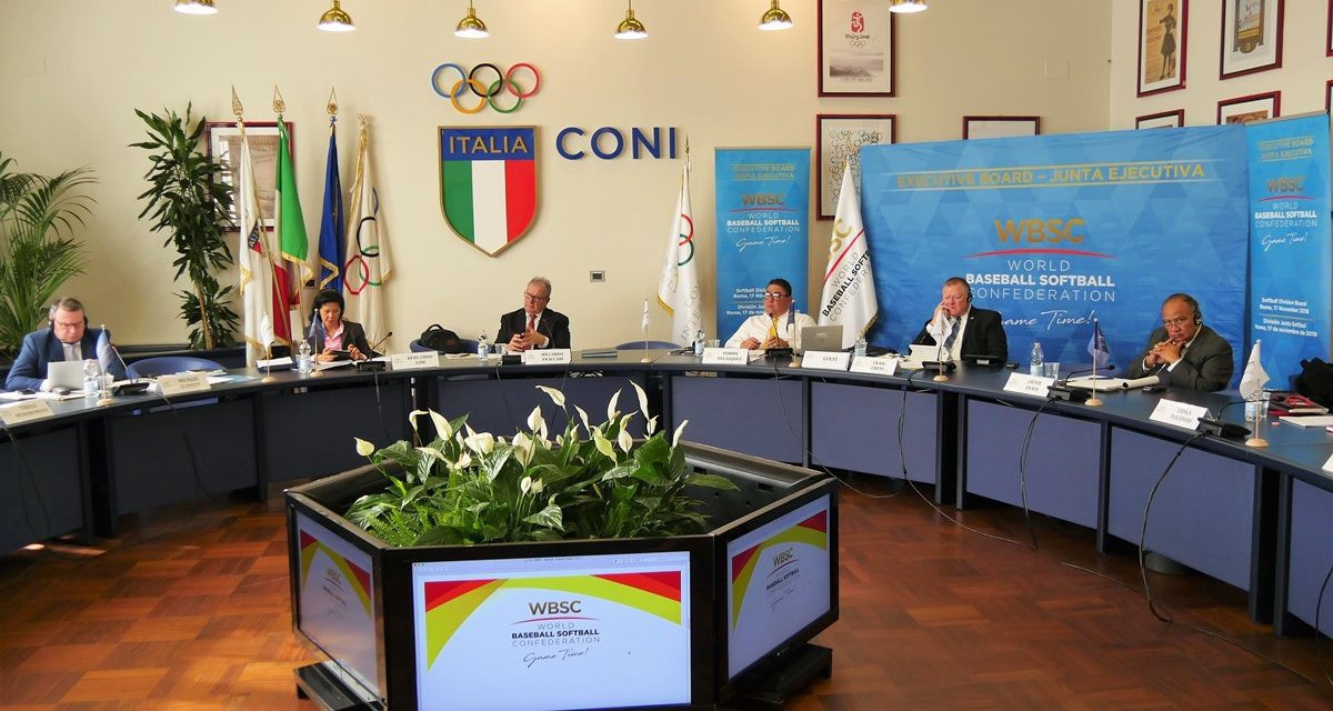 The WBSC met in Rome to decide on the details of new Softball World Cups ©WBSC