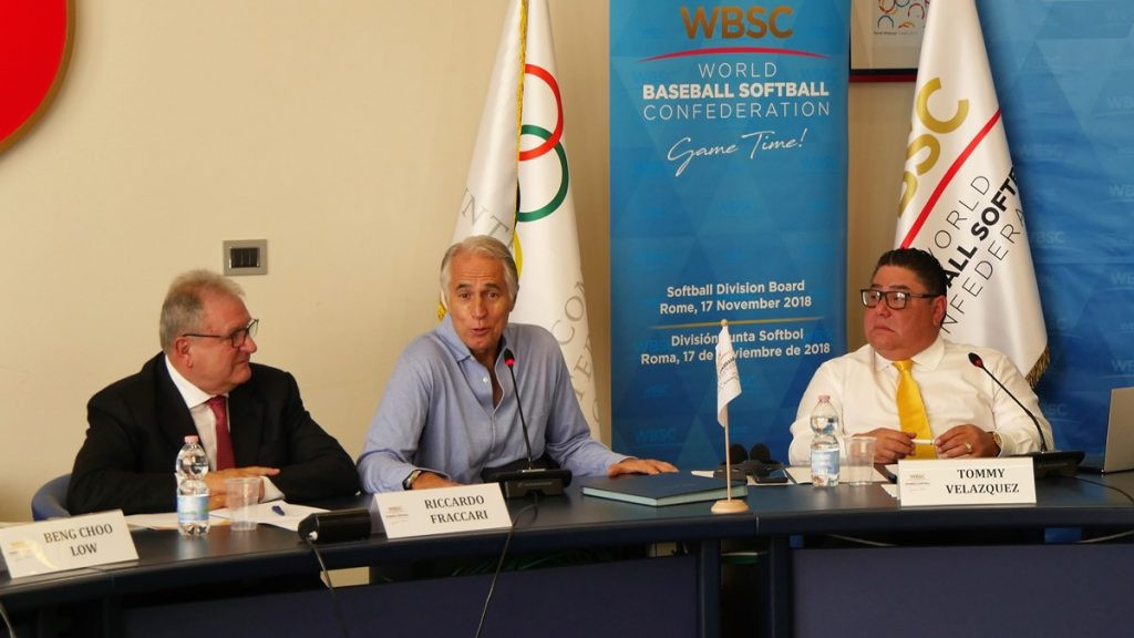 WBSC President Riccardo Fraccari said he believed softball was going in the right direction after an Executive Board meeting in Rome ©WBSC