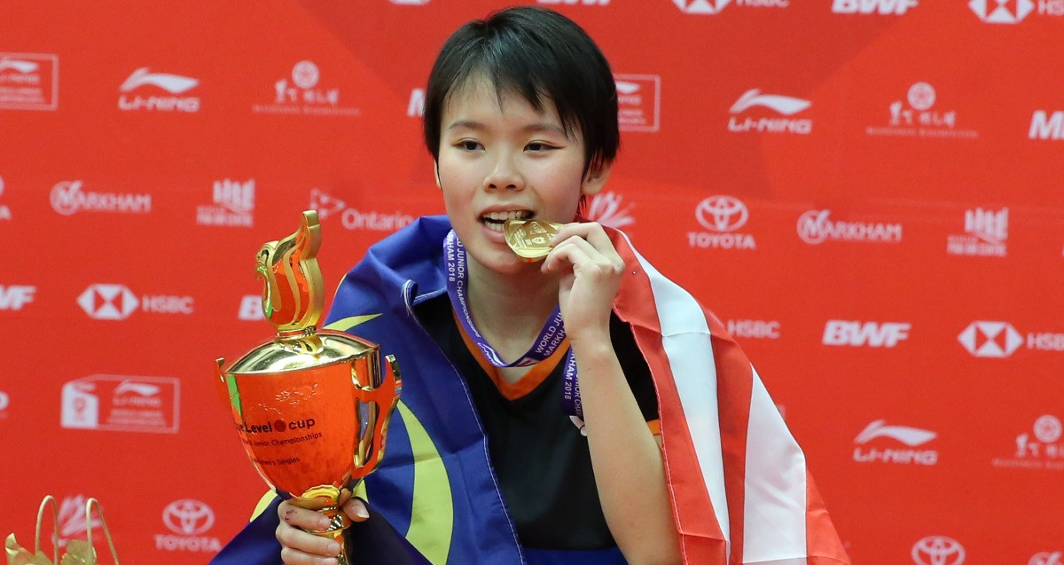 Malaysia's Goh regains women's singles crown as BWF World Junior Championships conclude