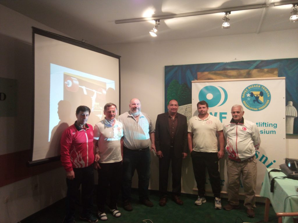Seminar for weightlifting coaches and technical officials held in Bosnia and Herzegovina