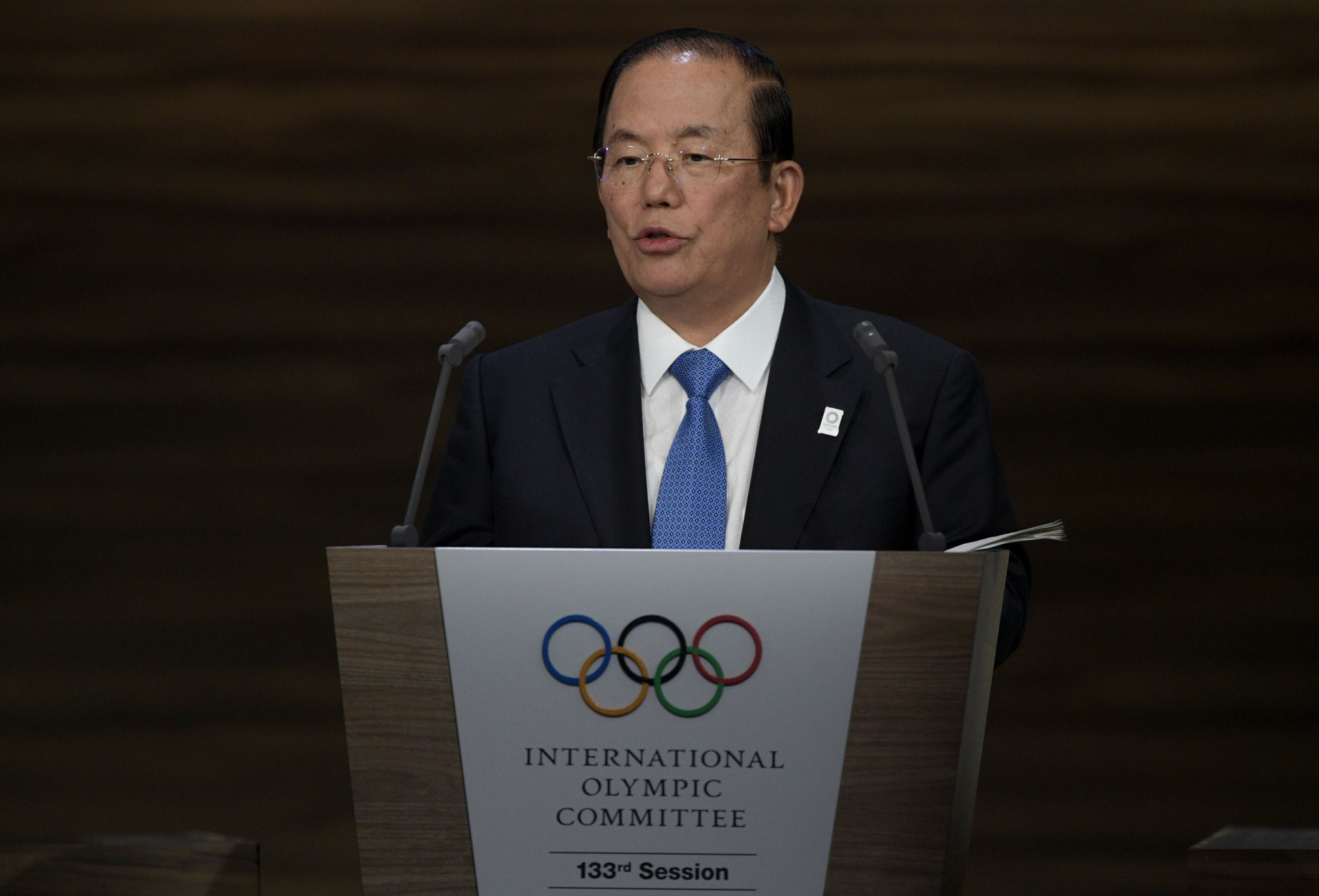 Chief executive of Tokyo 2020, Toshiro Muto, was a signatory on a letter of intent with the UN ©Getty Images