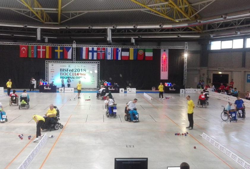 Boccia Regional Opens are held in various locations across the world ©BISFed