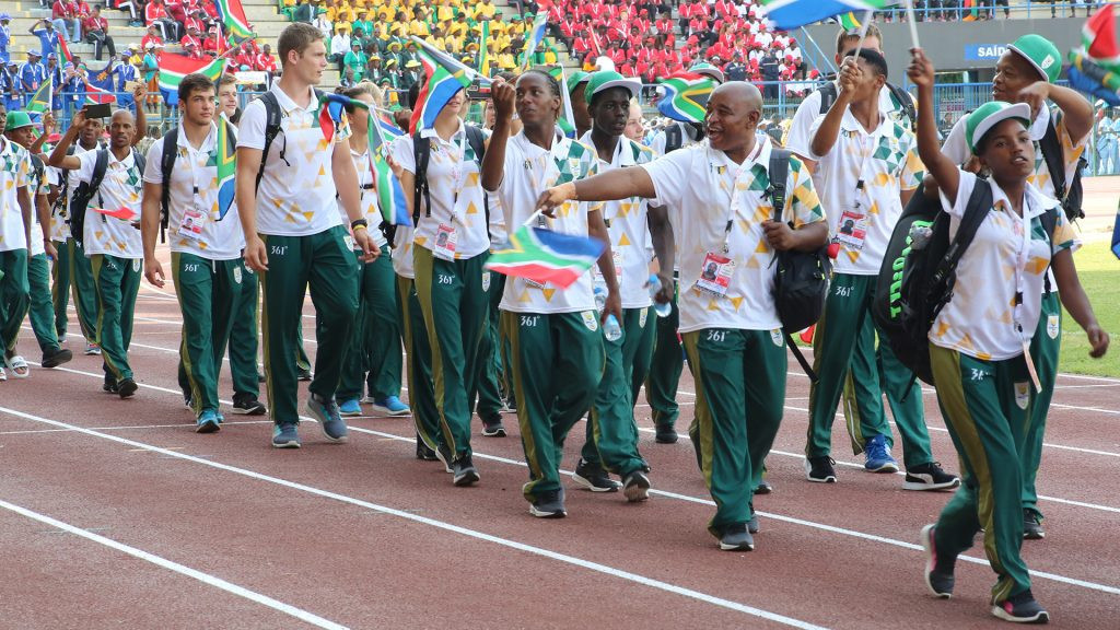 South Africa's chef de mission for the Africa Union Sport Council Region 5 U20 Games, Isaac Mdaka, has said that he expects future stars to emerge from the competition ©AUSC Regions