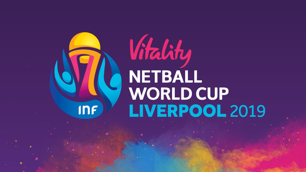 As the title sponsor Vitality has been added to the official branding of the tournament ©Netball World Cup