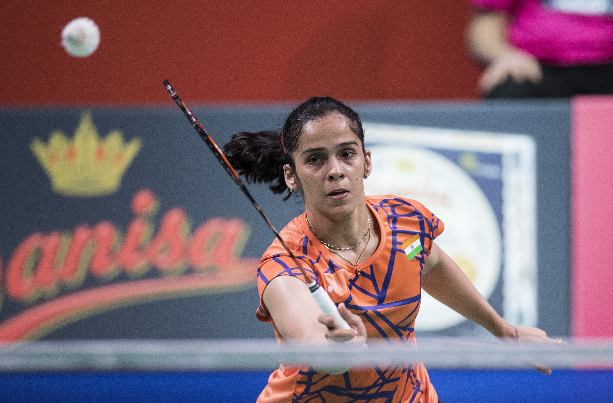 India's Saina Nehwal progressed to the last eight ©Getty Images