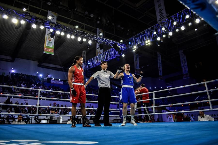 Ornella Wahne became the first-ever German to reach a final at the International Boxing Association Women’s World Championships today ©AIBA