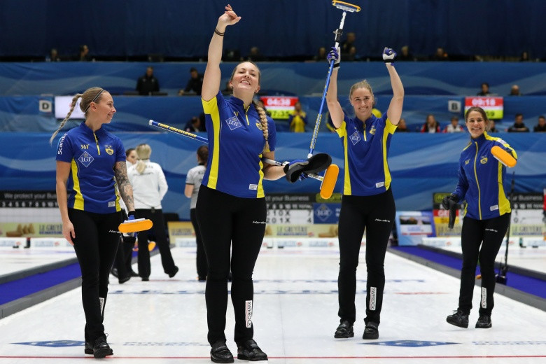 The Swedish Olympic champions are through to contest the gold at the European Curling Championships ©WCF