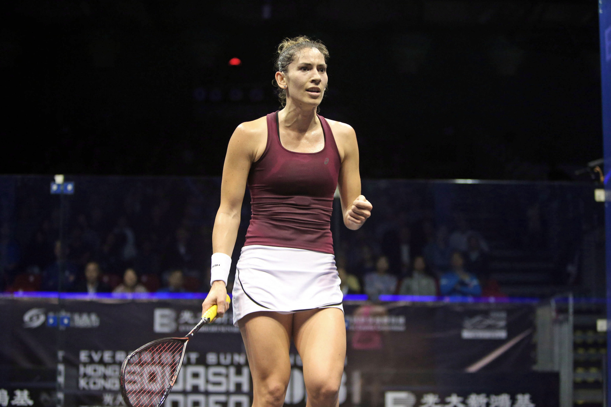 New Zealand's Joelle King joins an otherwise all-Egyptian final line-up at the PSA Hong Kong Open ©PSA