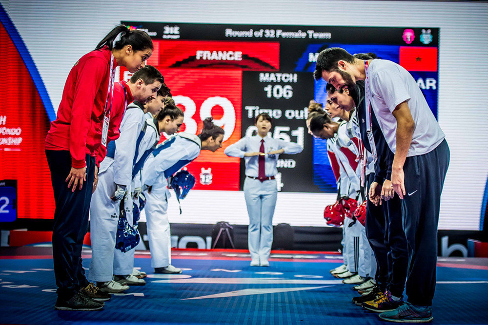 Iran and Russia each won their groups in the men's event at the World Taekwondo Team Championships in Fujairah ©World Taekwondo