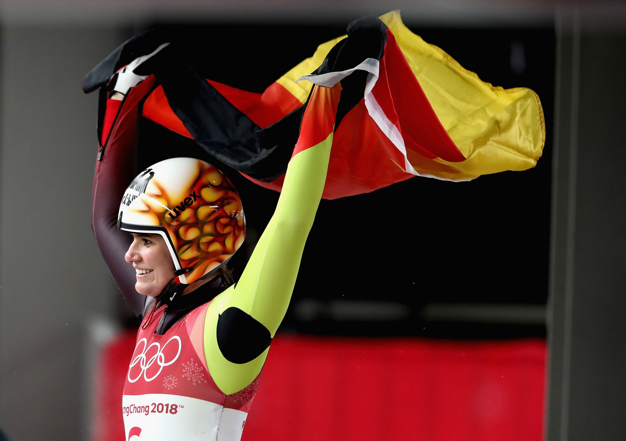 Reigning Olympic champion Natalie Geisenberger of Germany maintained her form to take gold in the first Luge World Cup event of the season in Innsbruck ©Getty Images