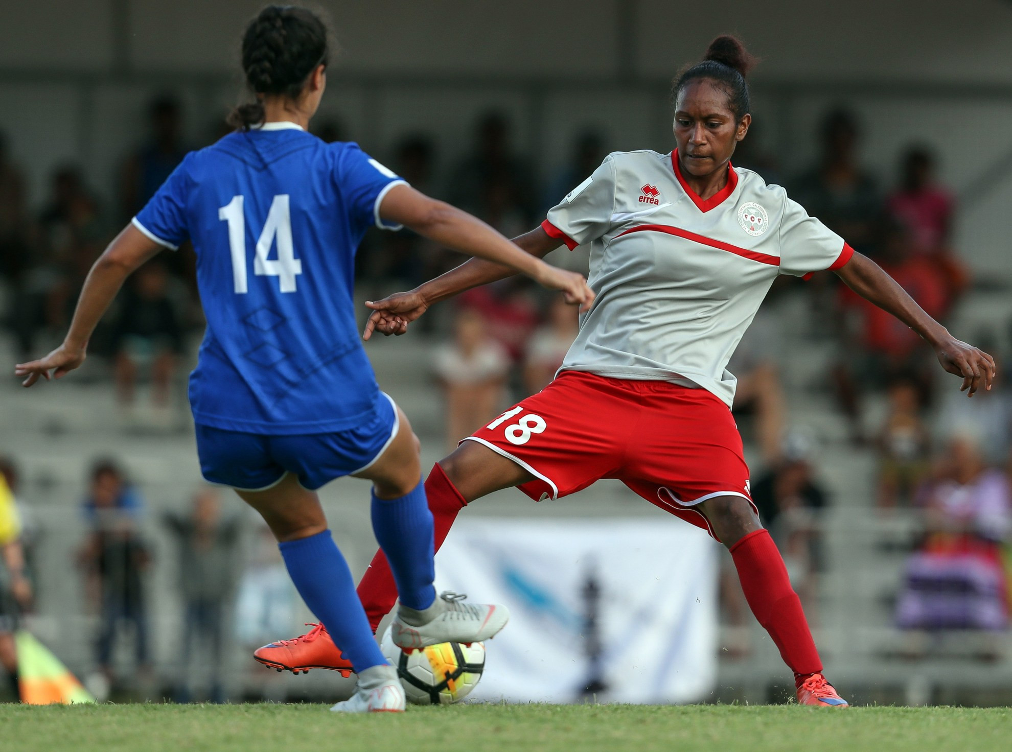 New Caledonia have made it into the sem-finals of the Oceania Football Confederation Women's Nations Cup ©OFC
