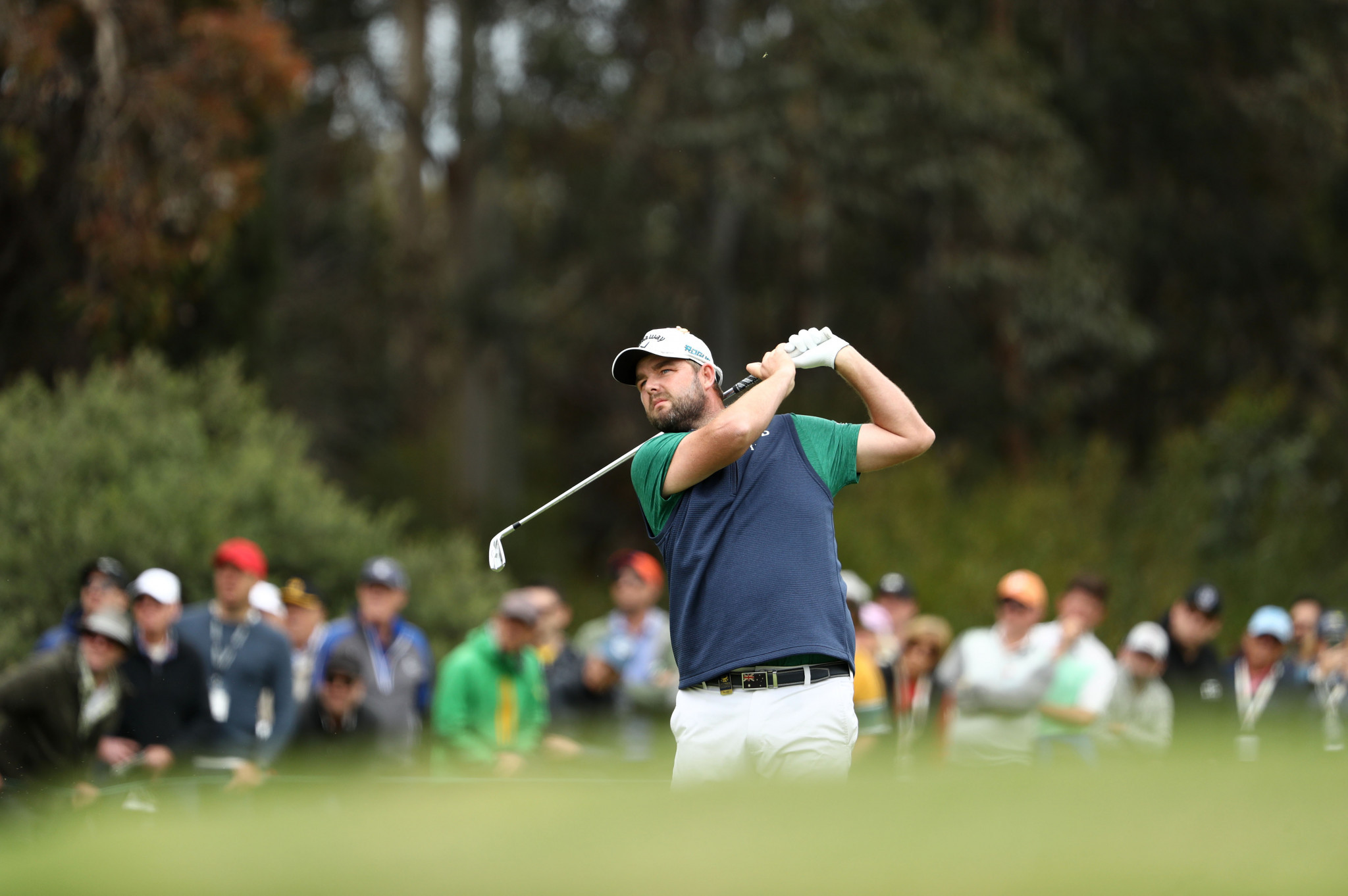 Marc Leishman of Australia helped his country finish second at the World Cup of Golf in Melbourne ©Getty Images