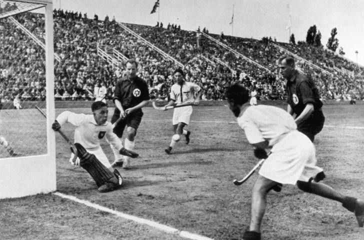 India beat hosts Germany 8-1 in the 1936 Berlin Games to earn the third in six consecutive Olympic titles. Happy days - but will they be here again? ©Getty Images  