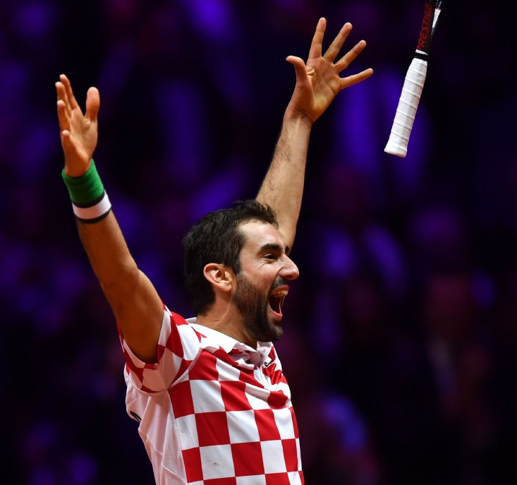 Čilić wins to give Croatia last Davis Cup in current format