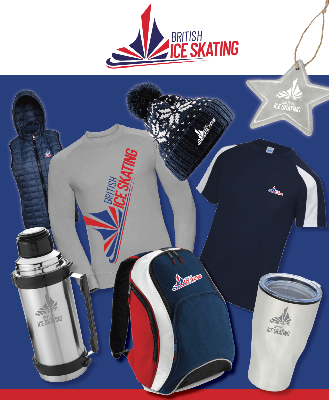 The National Ice Skating Association has rebranded as British Ice Skating with a new logo and merchandise part of the revamp as it tries to position itself as more modern and progressive ©British Ice Skating