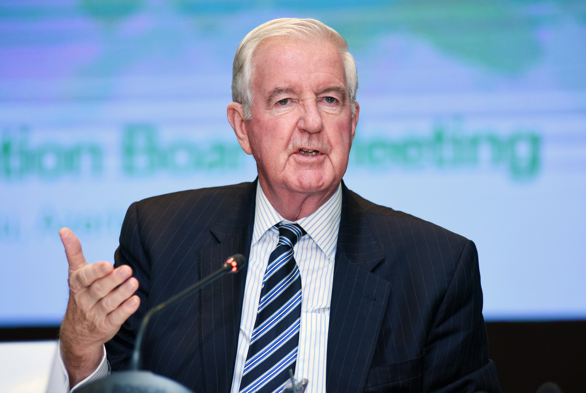 The campaign to replace Sir Craig Reedie as WADA President is well underway ©Getty Images