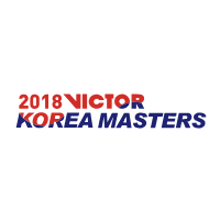 Action begun today at the 2018 Badminton World Federation Korea Masters ©BWF
