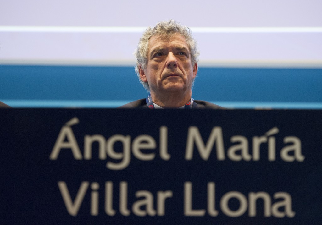 Angel Maria Villar had been expected to serve as UEFA interim President ©Getty Images