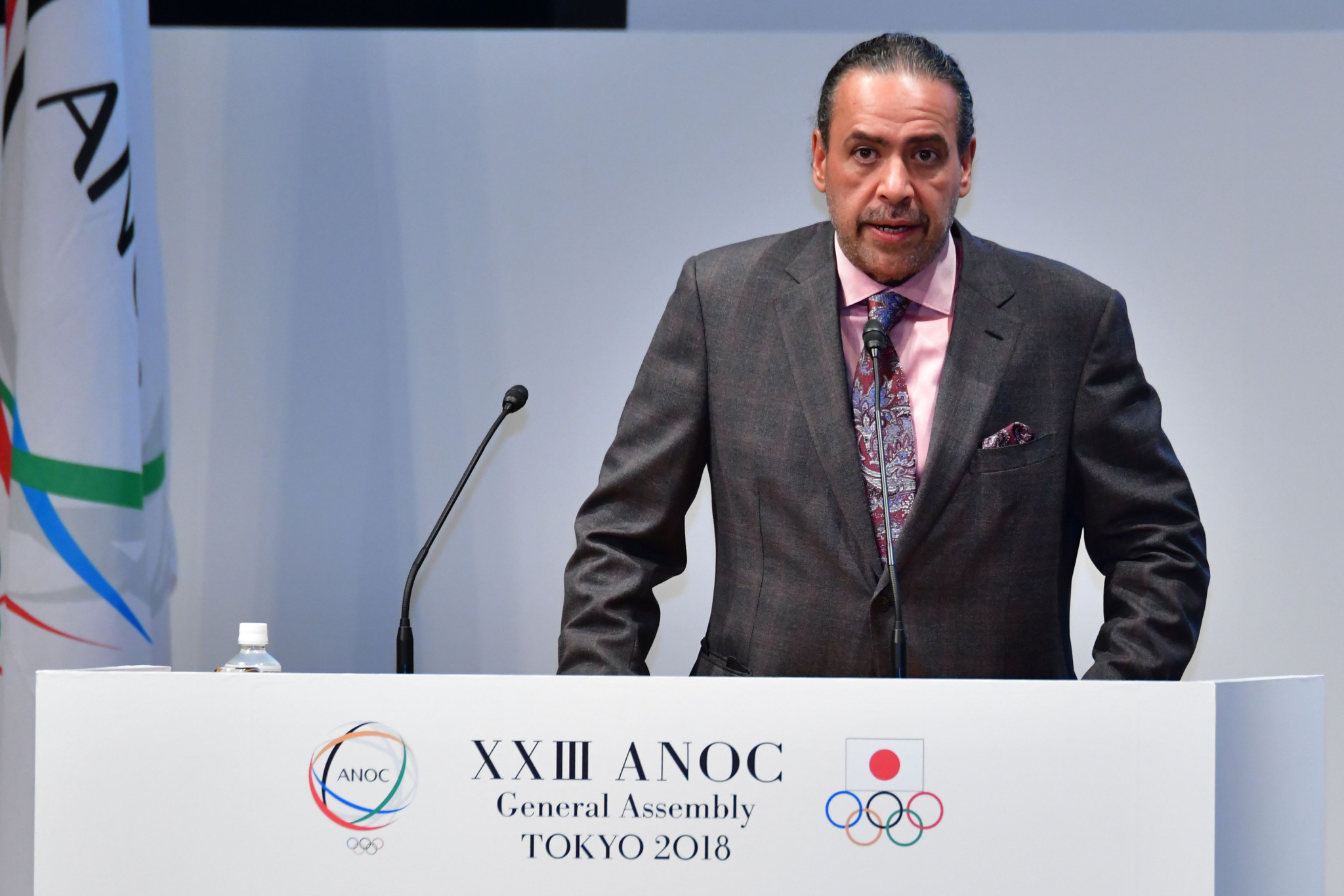 Sheikh Ahmad stands aside as ANOC President after return to plead with General Assembly 
