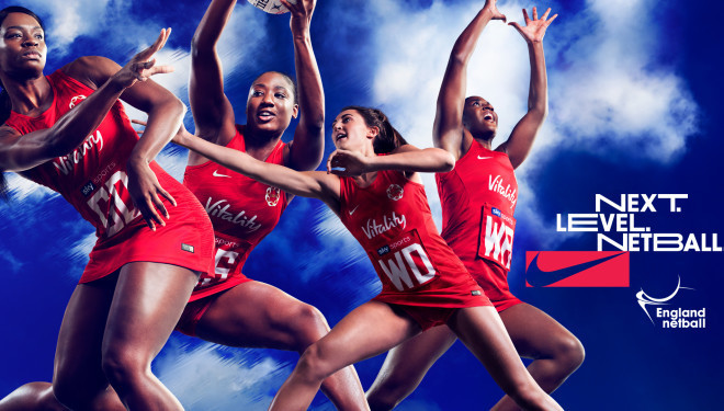 England Netball have agreed a multi-year partnership with sports giant Nike to cover their elite women's team ©England Netball